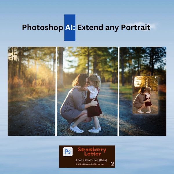 Learn how to use the powerful Photoshop Generative Fill AI tool to expand portrait backgrounds, create stunning compositions, and transform portraits in no time!
