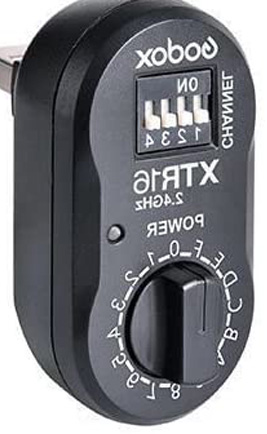 Controles del GODOX XTR16 Receptor para flash