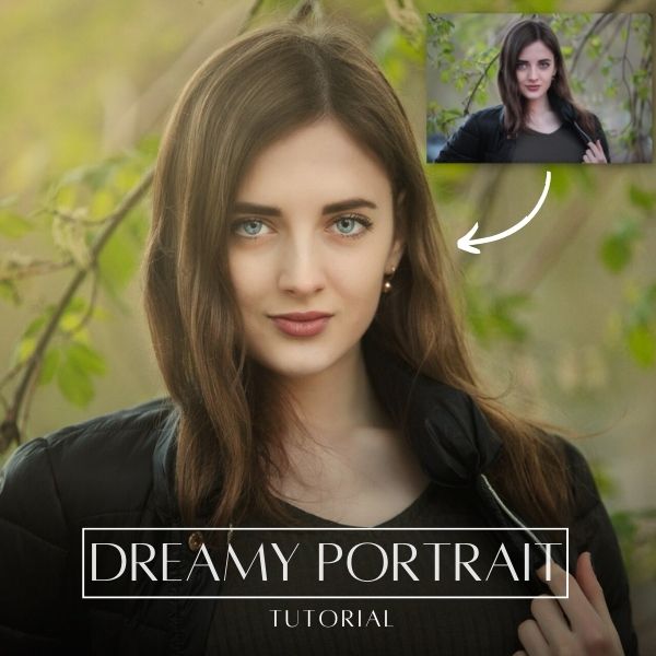 Dreamy look portrait edit in Luminar Neo