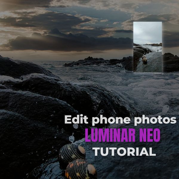 Edit mobile photos with Luminar Neo